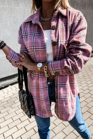 Pink Plaid Flannel