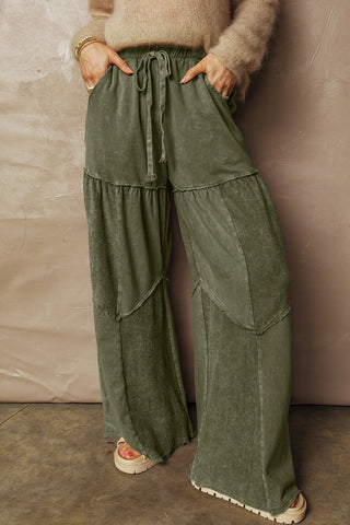 Mineral Washed Pants reen