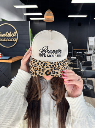 Brunettes Have More Fun Hat