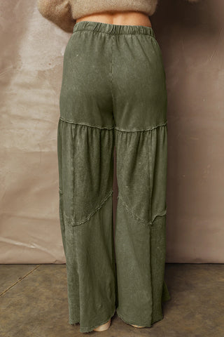 Mineral Washed Pants reen